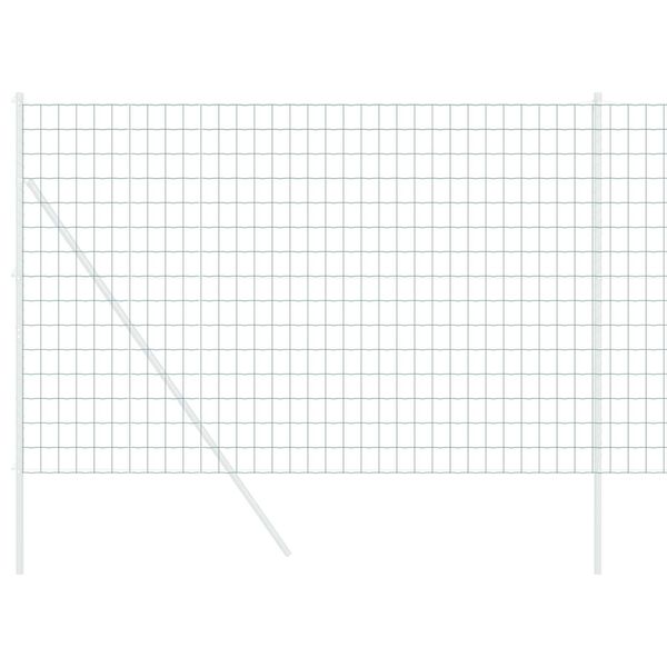 vidaXL Clôture Euro Vert 1,6 x 10 m Fer revêtu de PVC