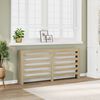 vidaXL Cache-radiateur ch&ecirc;ne sonoma 175x20x82 cm bois d'ing&eacute;nierie