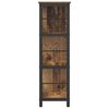 vidaXL &Eacute;tag&egrave;re Bois Ancien 102 x 32 x 104,5 cm Bois d'ing&eacute;nierie