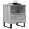 vidaXL Table de chevet sonoma gris 40x35x50 cm bois d&rsquo;ing&eacute;nierie