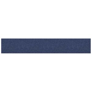 vidaXL T&ecirc;te de lit murale 12 pc 90 x 15 cm Bleu tissu