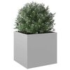 vidaXL Jardini&egrave;re argent&eacute; 49x47x46 cm acier galvanis&eacute;