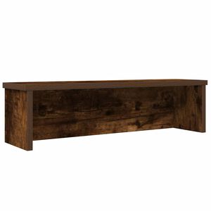 vidaXL &Eacute;tag&egrave;re de cuisine empilable ch&ecirc;ne fum&eacute; 60x15x16 cm