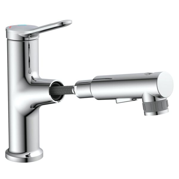 EISL Mitigeur de lavabo VARIABILE avec douchette extractible chrome
