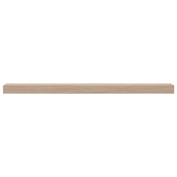 vidaXL &Eacute;tag&egrave;res flottantes 2 pcs 80x23,5x4 cm bois d'ing&eacute;nierie