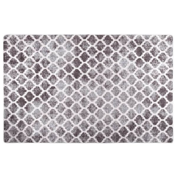 vidaXL Tapis lavable antid&eacute;rapant 160x230 cm multicolore