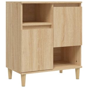 vidaXL Buffet Ch&ecirc;ne sonoma 60x35x70 cm Bois d'ing&eacute;nierie