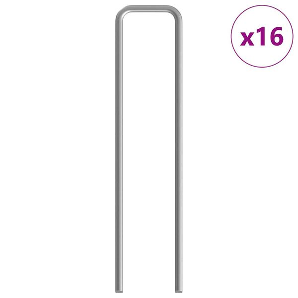 vidaXL Cage pour lapins Argent&eacute; 400 x 100 x 210 cm Acier galvanis&eacute;