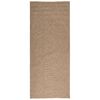 vidaXL Tapis d'int&eacute;rieur et d'ext&eacute;rieur AGIRA Naturel 200 x 80 cm