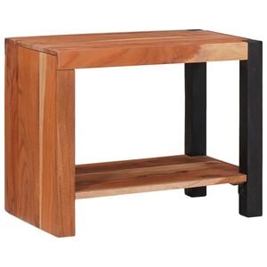 vidaXL &Eacute;tag&egrave;re Marron 50 x 30 x 40 cm Bois d'Acacia Massif