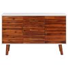 vidaXL Buffet 110x35x70 cm Bois d'acacia massif et MDF
