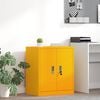 vidaXL Armoire de rangement Jaune moutarde 60 x 40 x 70 cm Acier