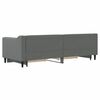 vidaXL Lit de jour avec gigogne et tiroirs sans matelas 80x200 cm