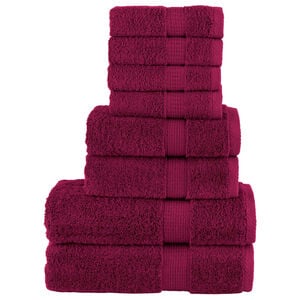 vidaXL Ensemble de serviettes de qualit&eacute; sup&eacute;rieure SOLUND 8 pcs