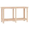 vidaXL Banc de travail 140x50x80 cm Bois de pin massif