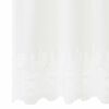 vidaXL Rideau en Dentelle Floral Blanc 300 x 200 cm Polyester