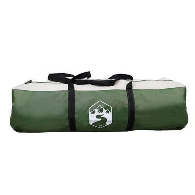 vidaXL Tente de camping de cabine 4 personnes vert imperméable