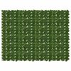 vidaXL &Eacute;cran de balcon avec feuilles Vert 200 x 150 cm