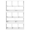 vidaXL Cloison de s&eacute;paration blanc 100x33x156,5 cm bois d'ing&eacute;nierie