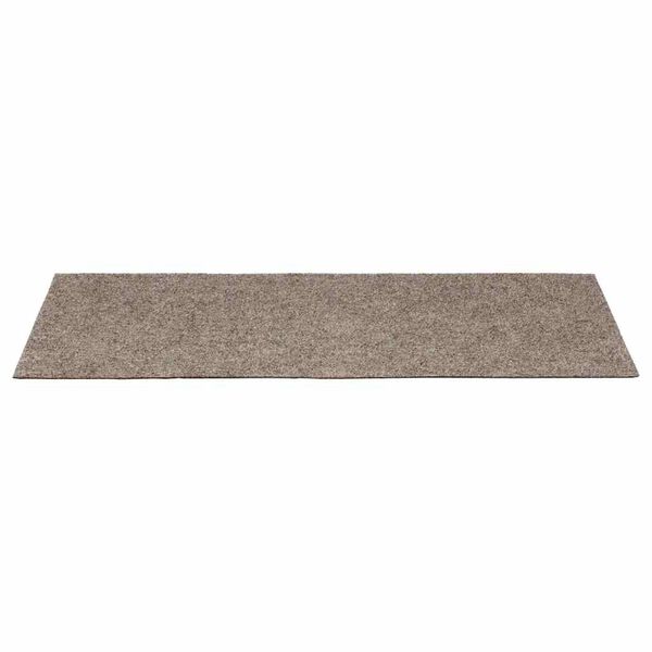 vidaXL Tapis d'escalier autocollants 30 pi&egrave;ces 60 x 25 cm Beige Rectangulaire