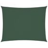 vidaXL Voile de parasol tissu oxford rectangulaire 4x5 m vert fonc&eacute;