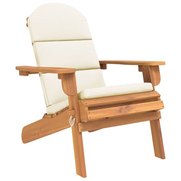 vidaXL Ensemble de salon de jardin Adirondack 3 pcs bois acacia solide