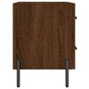 vidaXL Tables de chevet 2 pcs ch&ecirc;ne marron 40x35x47,5 cm