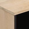 vidaXL Table de chevet 50x33x60 cm bois de manguier massif
