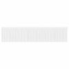 vidaXL Rideau en Dentelle Floral Blanc 160 x 750 cm Polyester