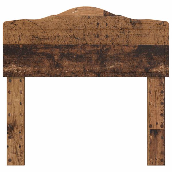 vidaXL T&ecirc;te de lit Bois Ancien 75 cm Bois d'ing&eacute;nierie