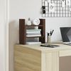 vidaXL Organisateur de bureau ch&ecirc;ne marron 34,5x15,5x35,5 cm