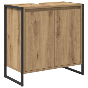 vidaXL Cabinet de salle de bain Ch&ecirc;ne artisan 60 x 30 x 60 cm
