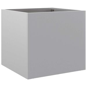 vidaXL Jardini&egrave;re argent&eacute; 32x30x29 cm acier galvanis&eacute;