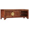 vidaXL Meuble TV 120x30x40 cm Bois d'acacia massif