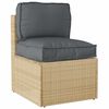vidaXL Set de coussins de palette 2 pcs Anthracite Tissu Oxford