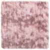 vidaXL Tapis Shaggy &agrave; poils longs NAVARRA rose poudr&eacute; 200x200 cm