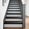 vidaXL Marches d'escalier 2 pcs marron fonc&eacute; 70x30x2 cm ch&ecirc;ne massif