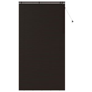vidaXL Store V&eacute;nitien Marron fonc&eacute; 130 x 250 cm 35 mm