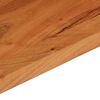 vidaXL Dessus de table 80x60x3,8 cm rectangulaire bois massif d'acacia