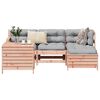 vidaXL Salon de jardin 5 pcs bois massif sapin de douglas