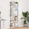 vidaXL &Eacute;tag&egrave;re Gris Sonoma 60 x 24 x 168 cm Bois d'ing&eacute;nierie