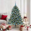 vidaXL Sapin de No&euml;l artificiel Vert 150 cm PVC, plastique et acier