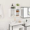 vidaXL Armoire murale de bain blanc 60x25x40 cm bois d'ing&eacute;nierie