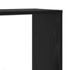 vidaXL Biblioth&egrave;que Ch&ecirc;ne noir 70 x 20 x 102.5 cm Bois d'ing&eacute;nierie