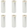 vidaXL Drap d'aspiration avec ruban adh&eacute;sif 6 pcs 210 x 2000 cm HDPE