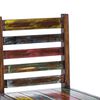 vidaXL Chaises &agrave; manger lot de 2 bois de r&eacute;cup&eacute;ration solide