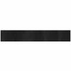 vidaXL Tapis rectangulaire noir 80x500 cm bambou