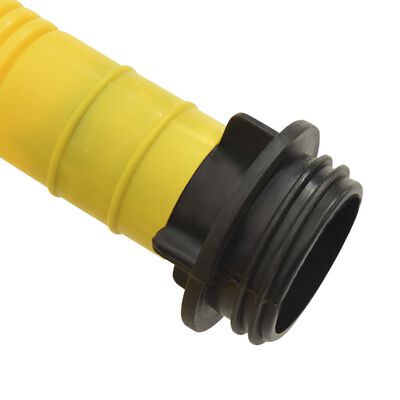 vidaXL Pompe à pied 21x29,5 cm PP et PE Gris et jaune
