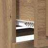 vidaXL Buffets avec tiroir 2 pcs Ch&ecirc;ne artisanal 70 x 35,5 x 67,5 cm