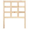 vidaXL T&ecirc;te de lit 80,5x4x100 cm Bois massif de pin